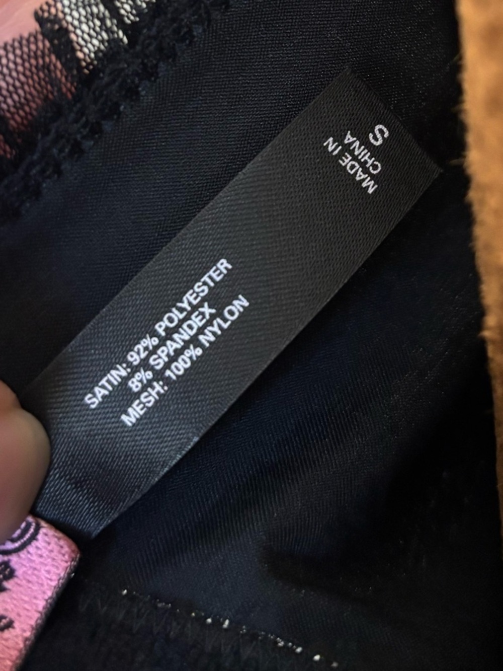 Victorias Secret Sexy Little Things Black Embellished Satin Bustier Top, Small - Picture 10 of 11